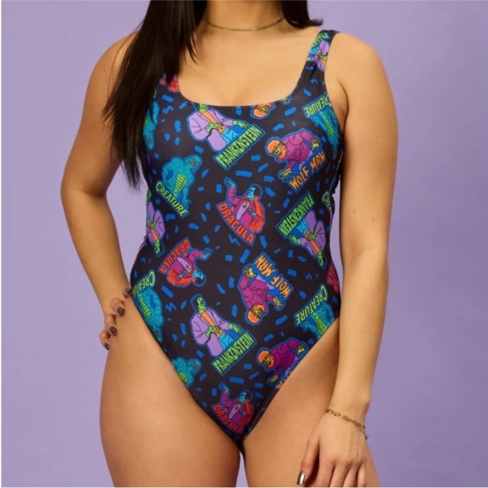Universal Monsters One Piece Swimsuit